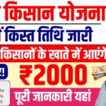 PM Kisan Samman Nidhi Yojana: किसानों के लिए बड़ी खबर, जानिए कब आएगी 22वीं किस्त?